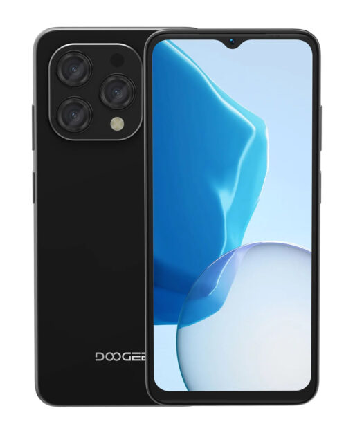 DOOGEE smartphone N55, 6.56", 4/128GB, 5150mAh, μαύρο Mobile 6" και άνω