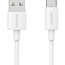 USAMS καλώδιο USB-C σε USB US-SJ708, 3A, 480Mbps, 1m, λευκό USB-C (Type-C) USB-C
