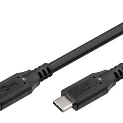 GOOBAY καλώδιο USB-C 74193, USB4, 100W, 40Gbps, 8K/60Hz, 2m, μαύρο USB-C (Type-C) USB-C