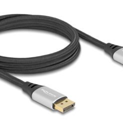 DELOCK καλώδιο DisplayPort 2.1 80634, 16K/60Hz, 40 Gbps, 2m, μαύρο Εικόνα 16K 2