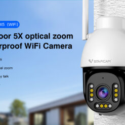 VSTARCAM smart κάμερα CS611Q-X5, 4MP, WiFi, PTZ, 5x zoom, SD, IP66 Smart Κάμερες outdoor 2