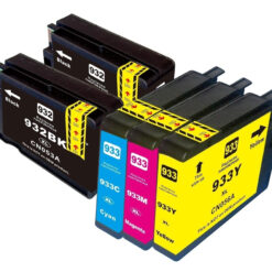 Σετ συμβατά Inkjet για HP, 2x 932XL μαύρο, 1x 933XL magenta, 1x 933XL κίτρινο, 1x 933XL κυανό ink HP 932 XL-933 XL