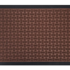 HOME USE πατάκι εισόδου HUH-0211, αντιολισθητικό, 60x40cm, 5mm πάχος, καφέ Είδη Σπιτιού Είδη Σπιτιού