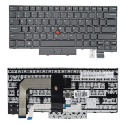 Πληκτρολόγιο για Lenovo ThinkPad T480 KEY-118, US, μαύρο Service LENOVO