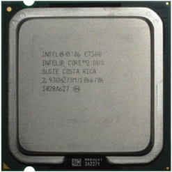 CPU INTEL CORE 2 DUO E7500 2.93Ghz 2C 3MB LGA775 CPU CPU