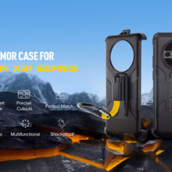 ULEFONE θήκη προστασίας για Armor X31 series, μαύρη Mobile ULEFONE 2