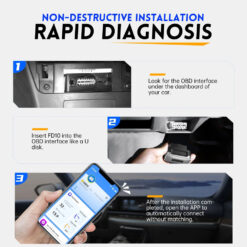 FNIRSI διαγνωστικό αυτοκινήτου OBD II FD10, Bluetooth Gadgets - Αξεσουάρ Gadgets - Αξεσουάρ 2