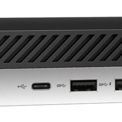HP PC ProDesk 600 G4 Micro, Refurbished Grade A Repainted, i3-8300T, 8/256GB M.2, FreeDOS Refurbished PC i3 8th Gen