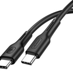 USAMS καλώδιο USB Type-C U43, 5A 100W, PD, 1.2m, μαύρο USB-C (Type-C) USB-C 2