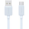 USAMS καλώδιο USB-C σε USB-C US-SJ691, 60W, 480Mbps, 1m, μπλε USB-C (Type-C) USB-C 4