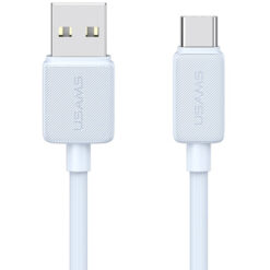 USAMS καλώδιο USB-C σε USB US-SJ688, 3A, 480Mbps, 1m, μπλε USB-C (Type-C) USB-C