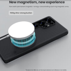 NILLKIN θήκη Super Frosted Shield Pro Magnetic για Samsung Galaxy S25 Ultra, μαύρη Mobile SAMSUNG 2