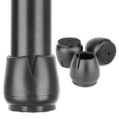 Προστατευτικές τάπες επίπλων AG562G, 12-16mm, μαύρες, 16τμχ Είδη Σπιτιού Είδη Σπιτιού 2