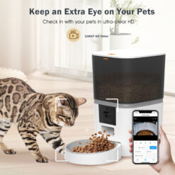 BRUNO smart ταΐστρα κατοικίδιων BRN-0237 με κάμερα 2MP, 6L, WiFi, λευκή Είδη Pet Είδη Pet 2