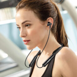 KAKUSIGA earphones KSC-1472 με μαγνήτη, Bluetooth, 10mm, 130mAh, μαύρα Mobile Earphones με μαγνήτη 11