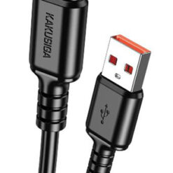KAKUSIGA καλώδιο USB-C σε USB KSC-982, 3A, 480Mbps, 1m, μαύρο USB-C (Type-C) USB-C