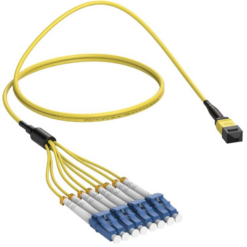 CABLE OPTICONX OM4 8 FIBER MTP(M)-LC 40G 10M NEW Module Module