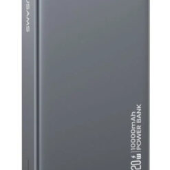 USAMS power bank CD242, magnetic wireless, USB-C έξοδος, 10000mAh, 20W, γκρι Mobile 5001 - 10000mAh