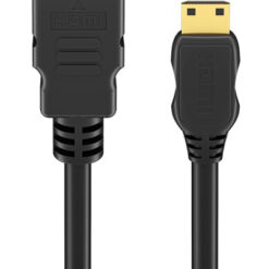 GOOBAY καλώδιο mini HDMI σε HDMI 74083 με Ethernet, 4K/60Hz, 18 Gbps, 2m, μαύρο Εικόνα 4K 2