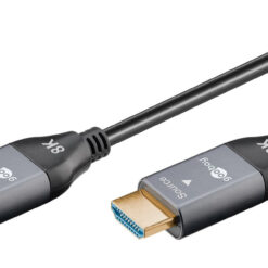 GOOBAY καλώδιο HDMI 2.1 76277 με Ethernet, 8K/60Hz, 48 Gbps, 40m, μαύρο Εικόνα 8K