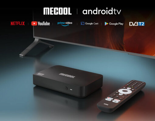 MECOOL TV Box KT2 με ψηφιακό δέκτη DVB-T2, 4K, 2/32GB, WiFi, Google/Netflix πιστοποίηση, Android 11 TV Box TV box 2