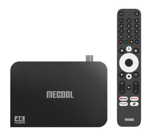 MECOOL TV Box KT2 με ψηφιακό δέκτη DVB-T2, 4K, 2/32GB, WiFi, Google/Netflix πιστοποίηση, Android 11 TV Box TV box