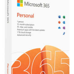 MICROSOFT Office 365 Personal QQ2-01897, English, medialess P10, 1 έτος Software Software
