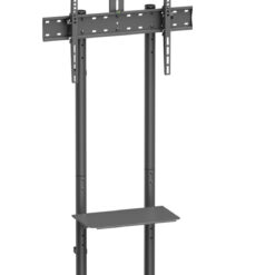 BRATECK βάση τηλεόρασης δαπέδου T1042T, 37-70", έως 45kg, με ράφια & ροδάκια Βάσεις TV - Projectors - PC Βάσεις TV - Projectors - PC
