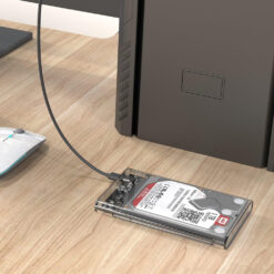 ORICO θήκη για 2.5" SATA HDD/SSD 2139C3, 5Gbps, διάφανη Θήκες & Trays Σκληρών Δίσκων Θήκες & Trays Σκληρών Δίσκων 2
