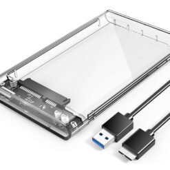 ORICO θήκη για 2.5" SATA HDD/SSD 2139U3, 5Gbps, διάφανη Θήκες & Trays Σκληρών Δίσκων Θήκες & Trays Σκληρών Δίσκων