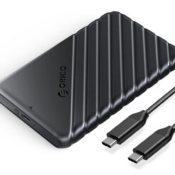 ORICO θήκη για 2.5" SATA HDD/SSD 25PW1C-C3, 5Gbps, μαύρη Θήκες & Trays Σκληρών Δίσκων Θήκες & Trays Σκληρών Δίσκων