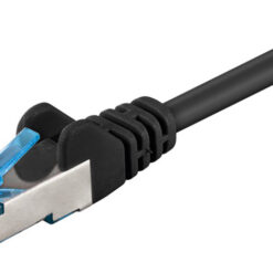 GOOBAY καλώδιο δικτύου 93685, CAT 6A S/FTP, 500MHz, Copper, 1m, μαύρο Δίκτυο Cat 6a