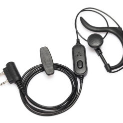 BAOFENG ακουστικό για πομποδέκτη BFG-EARPHONE, 2 pin, push to talk, 1.1m, μαύρο Gadgets - Αξεσουάρ Gadgets - Αξεσουάρ 11