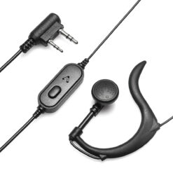 BAOFENG ακουστικό για πομποδέκτη BFG-EARPHONE, 2 pin, push to talk, 1.1m, μαύρο Gadgets - Αξεσουάρ Gadgets - Αξεσουάρ 10