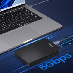ORICO θήκη για 2.5" SATA HDD/SSD HM25U3, 5Gbps, μαύρη Θήκες & Trays Σκληρών Δίσκων Θήκες & Trays Σκληρών Δίσκων 2
