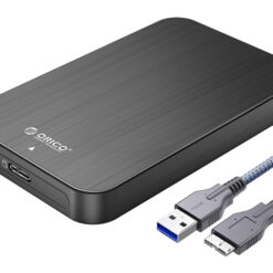 ORICO θήκη για 2.5" SATA HDD/SSD HM25U3, 5Gbps, μαύρη Θήκες & Trays Σκληρών Δίσκων Θήκες & Trays Σκληρών Δίσκων