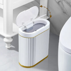HOME USE κάδος απορριμμάτων HUH-0226 με φωτοκύτταρο, 7lt, λευκός Είδη Σπιτιού Είδη Σπιτιού 2