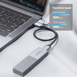 ORICO θήκη για M.2 NVME SSD M206C3-G2, 10Gbps, γκρι Θήκες & Trays Σκληρών Δίσκων Θήκες & Trays Σκληρών Δίσκων 2