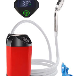 POWERTECH φορητή αντλία/ντουζιέρα για camping PT-1429, επαναφορτιζόμενη, κόκκινη Εποχιακά Είδη Εποχιακά Είδη