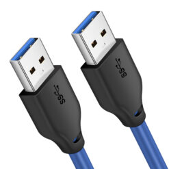CABLETIME καλώδιο USB 3.0 CT-C160-U3-AMAM, 5Gbps, 1m, μπλε USB USB