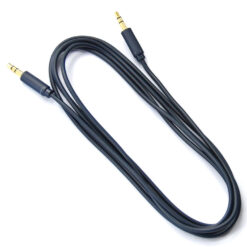 CABLETIME καλώδιο ήχου 3.5mm CT-AV301-H11G, gold plated, 1m, μπλε Ήχος 3.5mm 2
