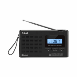 Akai APR-600 Φορητό ραδιόφωνο παγκοσμίου λήψεως με Bluetooth, USB, micro SD, AM/FM και οθόνη HOME & GADGETS HOME & GADGETS 2
