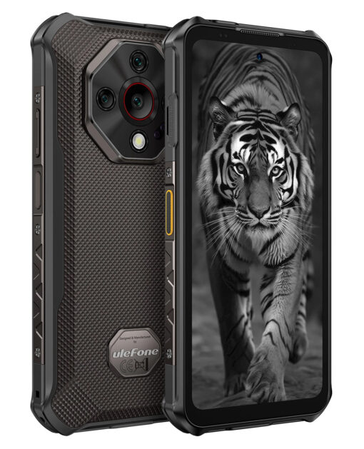 ULEFONE smartphone Armor X16, 6.56", 6/128GB, 10360mAh, IP68/IP69K/MIL-STD-810H, μαύρο Mobile 6" και άνω