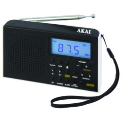 Akai AWBR-305 Φορητό ψηφιακό ραδιόφωνο παγκοσμίου λήψης με οθόνη και ρολόι HOME & GADGETS HOME & GADGETS