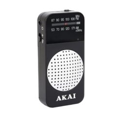 Akai APR-250 Αναλογικό φορητό ραδιόφωνο τσέπης FM/AM με ενσύρματα ακουστικά GADGETS Gadgets