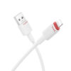 Borofone Cable BX110 Beneficio – USB to Lightning – 2,4A 1 metre white DATA CABLES DATA CABLES