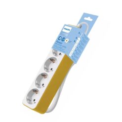 Philips CHP2145Y/GRS Πολύπριζο 4 θέσεων με προστασία και καλώδιο 1.5m Κίτρινο HOME & GADGETS HOME & GADGETS 2