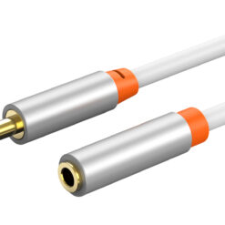 CABLETIME καλώδιο προέκτασης ήχου 3.5mm CT-AV311-P12G, gold plated, 3m, λευκό Ήχος 3.5mm