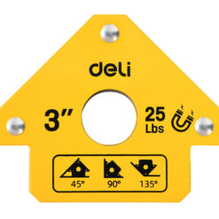 DELI μαγνητική γωνία συγκόλλησης DL-HDW25 με 45°/90°/135° γωνίες, 3", 11kg Service & Εργαλεία Βοηθητικά Εργαλεία