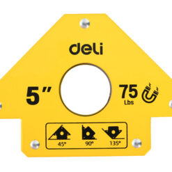 DELI μαγνητική γωνία συγκόλλησης DL-HDW75 με 45°/90°/135° γωνίες, 5", 34kg Service & Εργαλεία Βοηθητικά Εργαλεία